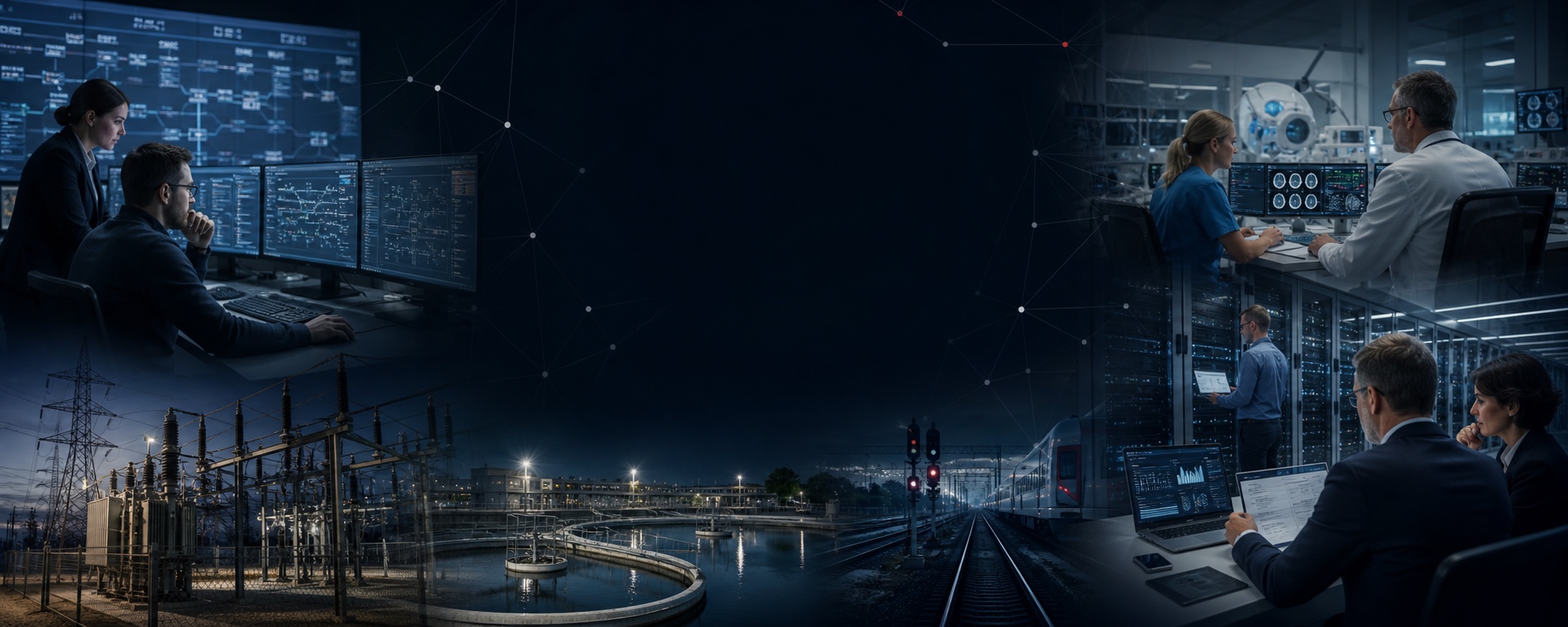 Connected critical infrastructure, IT and OT security, and resilience monitoring