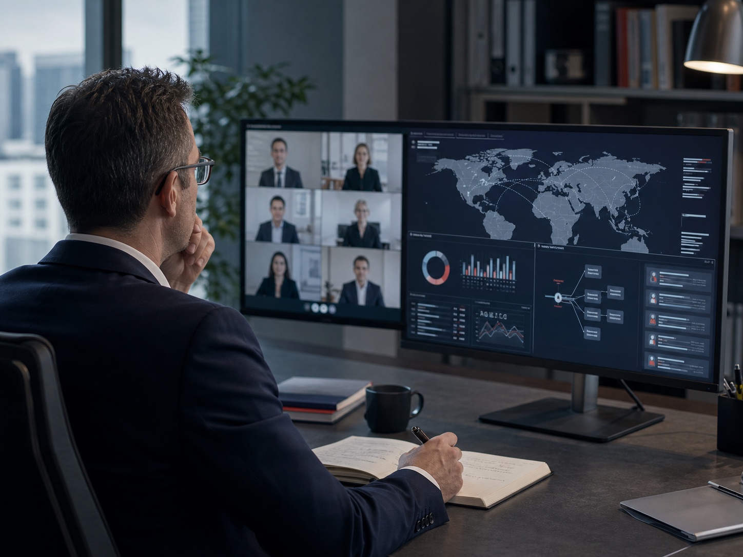 External data protection officer advising an international company